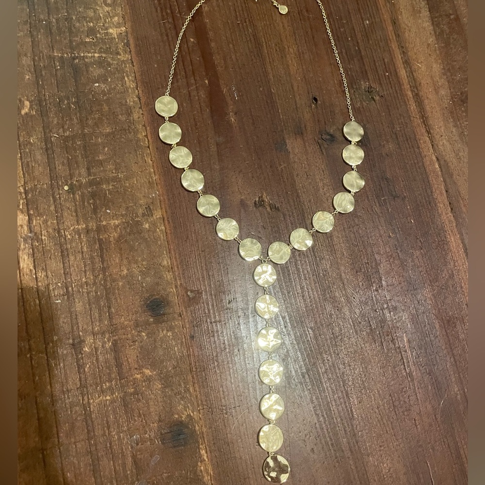 GORJANA gold lariat necklace